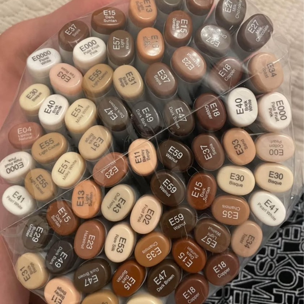 50 Copic Sketch Markers Set who wants a general set it will be from this set.